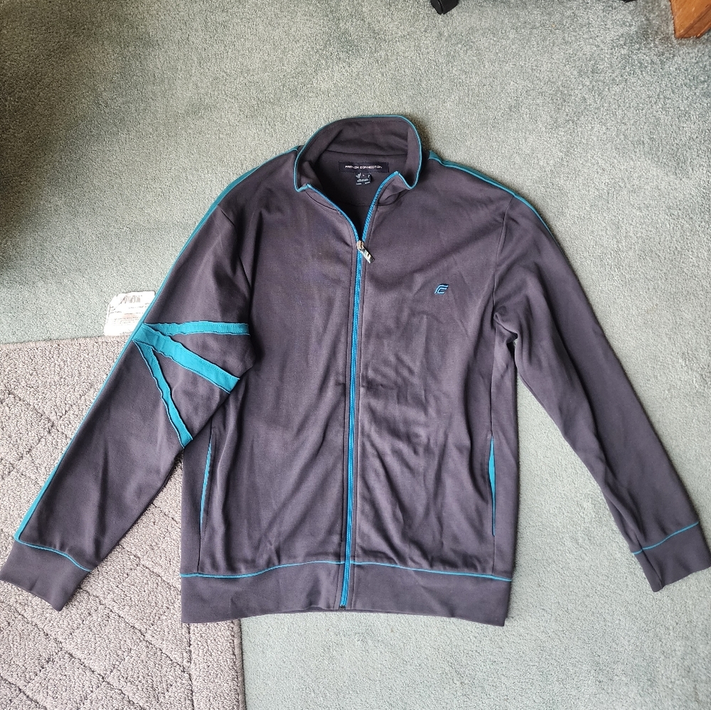 Men's French Connection Zip Up Jacket Size L